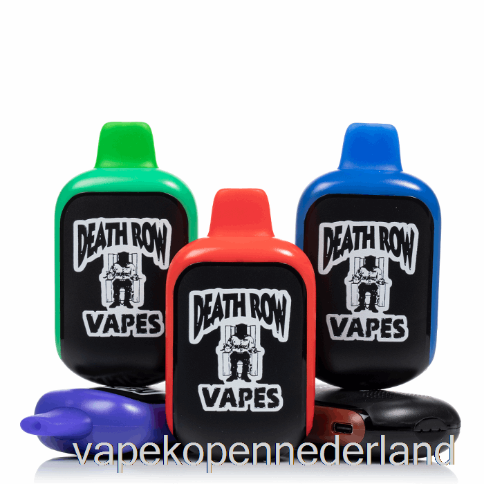 Elektronische Sigaret Vape Death Row Qr5000 Wegwerp Perzikdruif